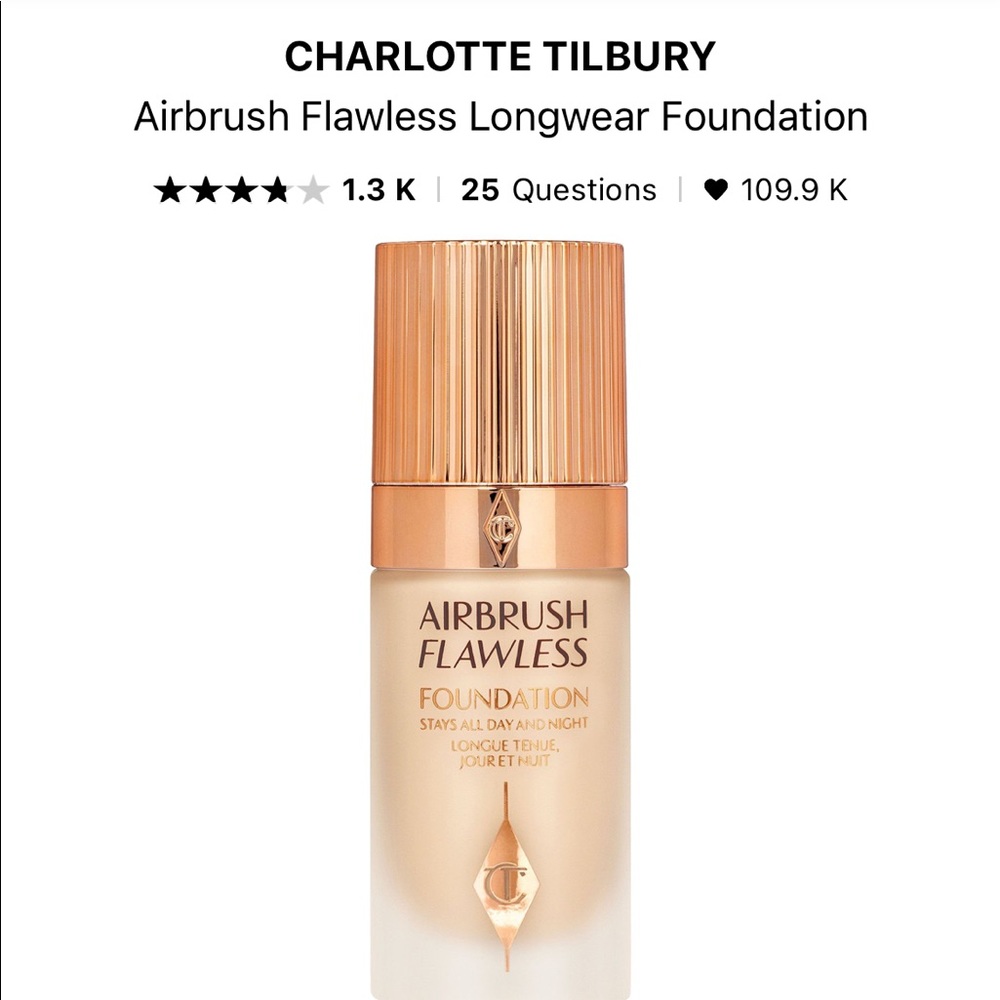 Charlotte Tilbury Airbrush Flawless Foundation